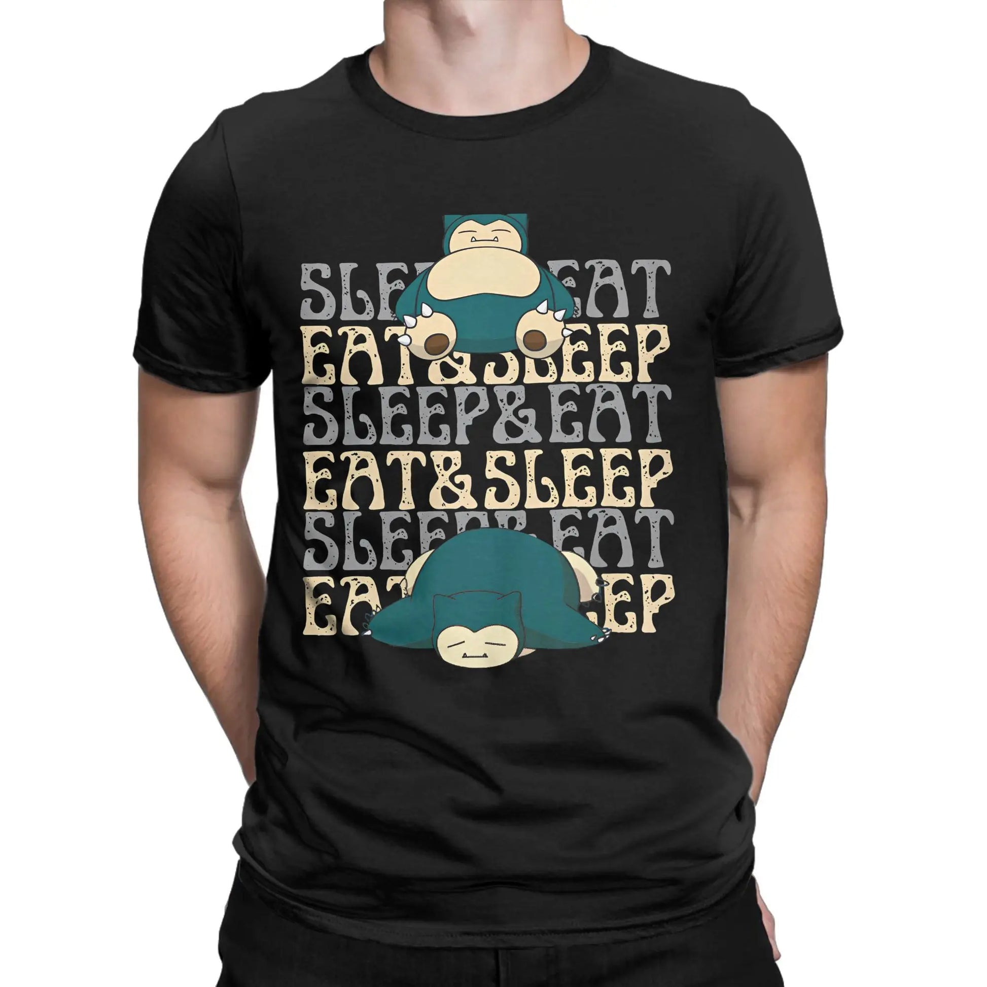 T-shirt Pokémon – Ronflex – 100% Coton Unisexe