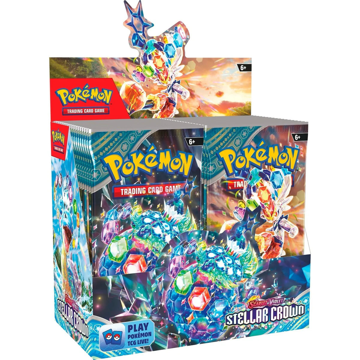 Carte Pokémon Écarlate et Violet– Couronne Stellaire – 36 Boosters