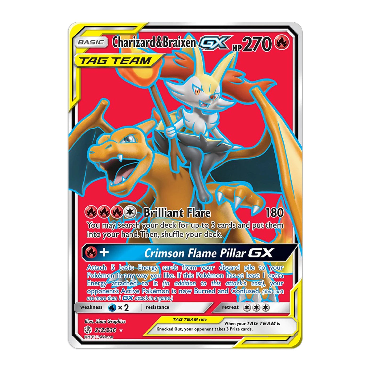 Carte Pokémon Dracaufeu GX Escouade
