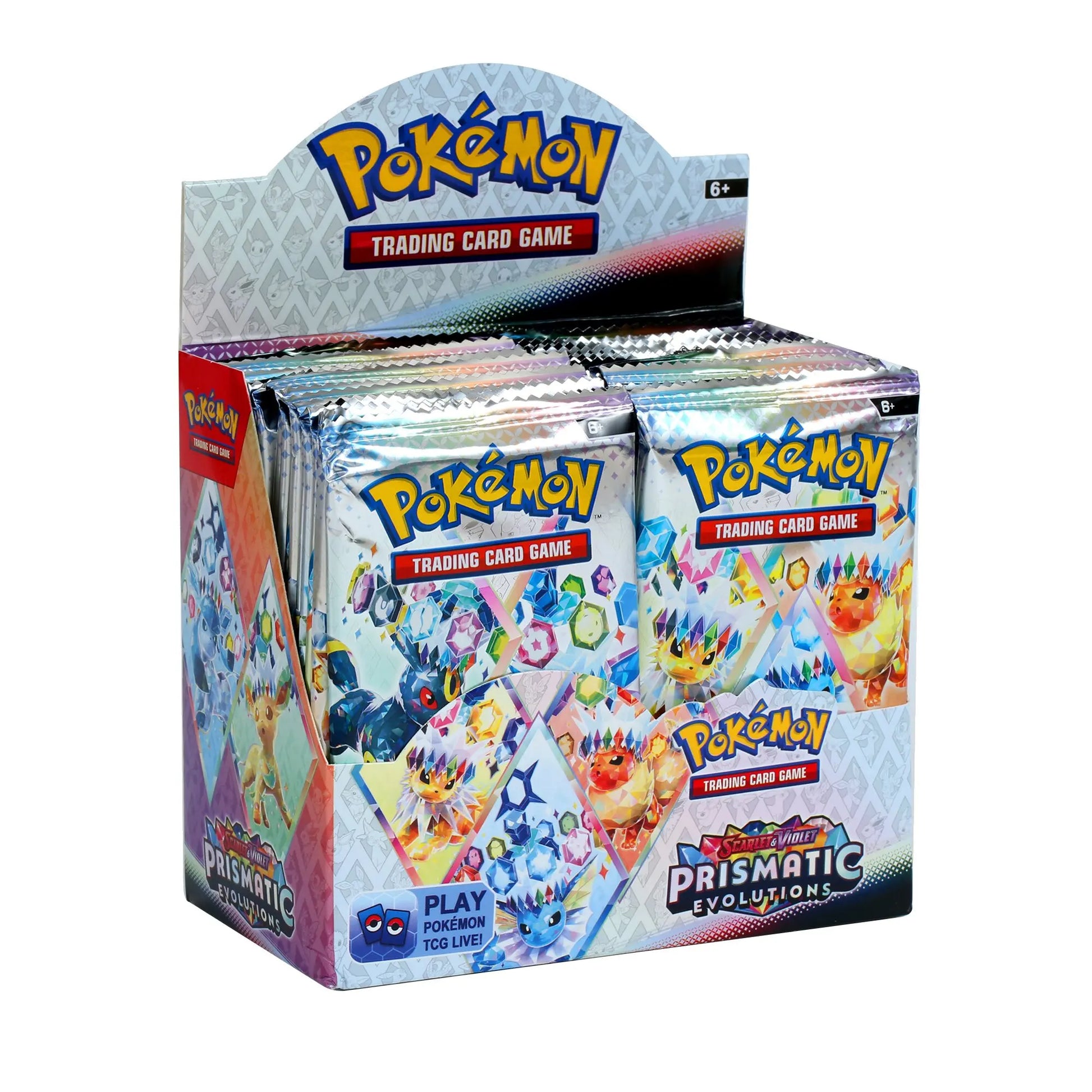 Carte Pokémon Écarlate et Violet – Évolutions Prismatiques – 36 Boosters